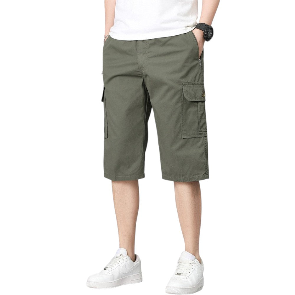 Men’s below the knee cargo shorts