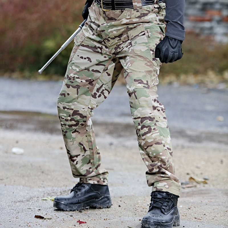 mens camouflage combat trousers