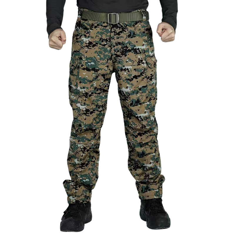 mens camouflage combat trousers
