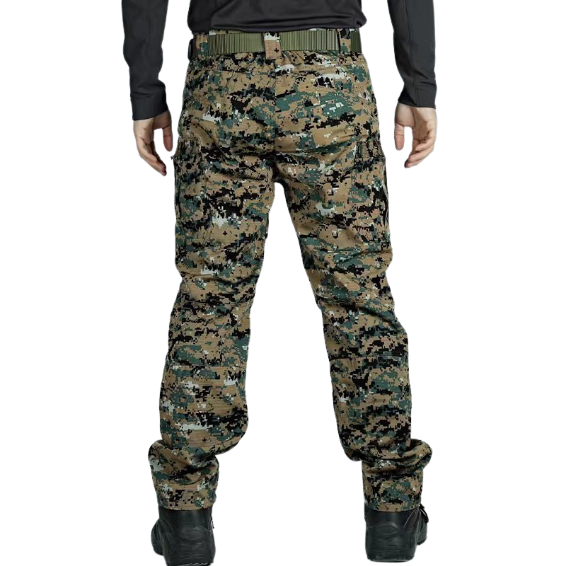 mens camouflage combat trousers