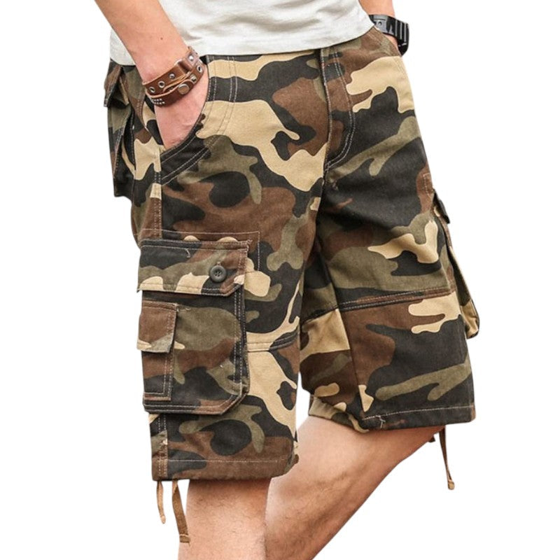 Men’s cargo shorts camouflage