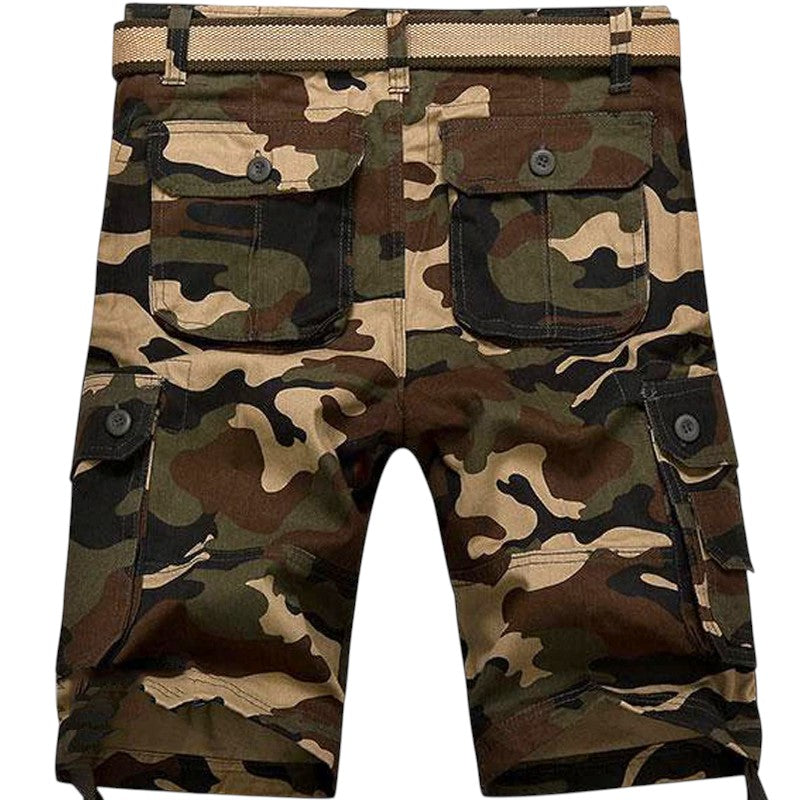 Men’s cargo shorts camouflage