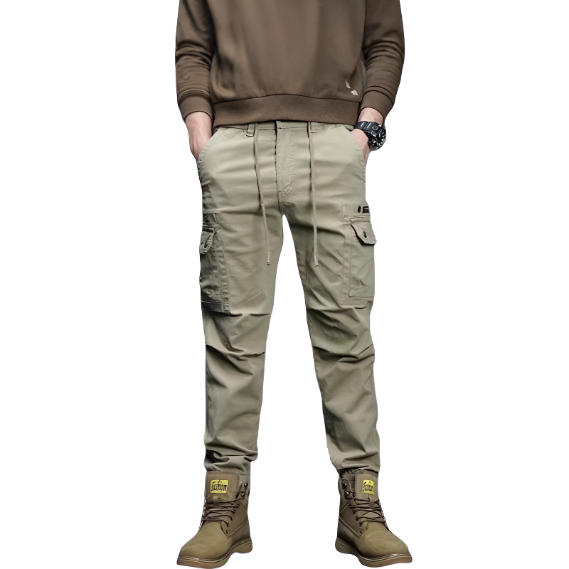 Men’s Elastic Military Cargo Pants