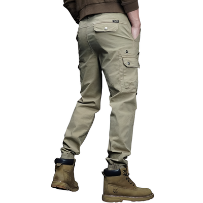 Men’s Elastic Military Cargo Pants