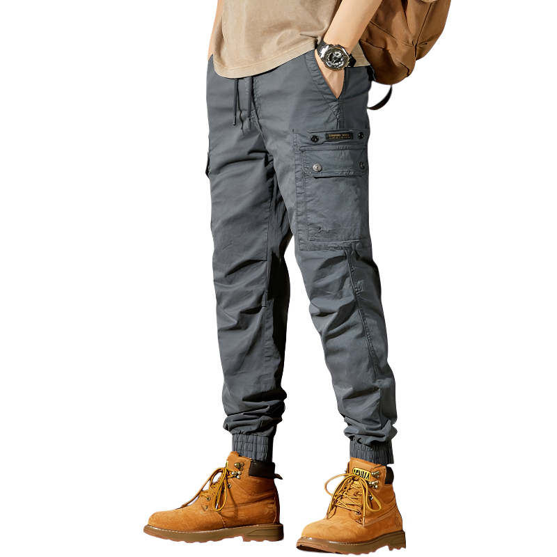 Men’s Elastic Military Cargo Pants