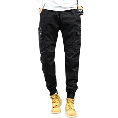 Men’s Elastic Military Cargo Pants