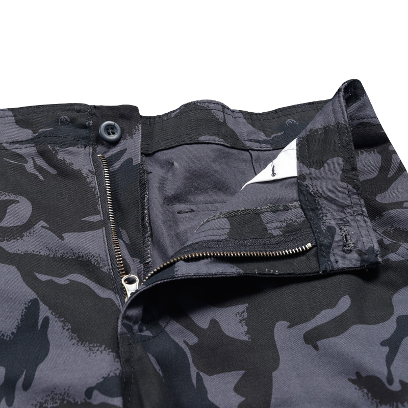 Mens long camo shorts
