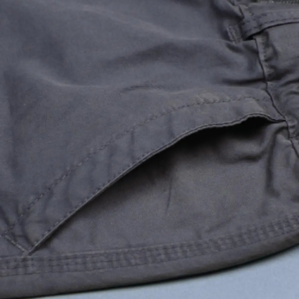 Mens Long Cargo Shorts
