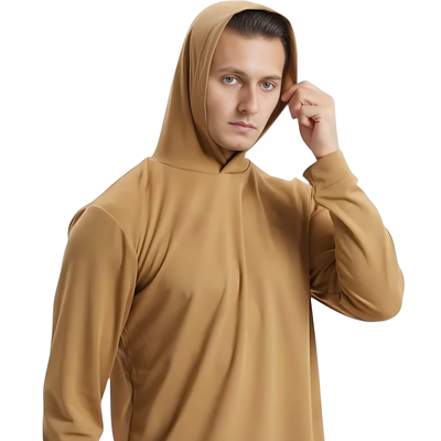 Men’s military hooded long sleeves