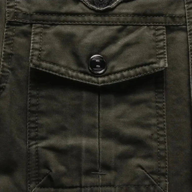 Mens Military Style Jacket