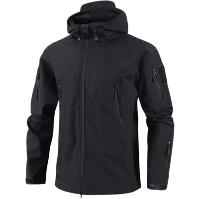 Mens military tactical waterproof softshell jacket