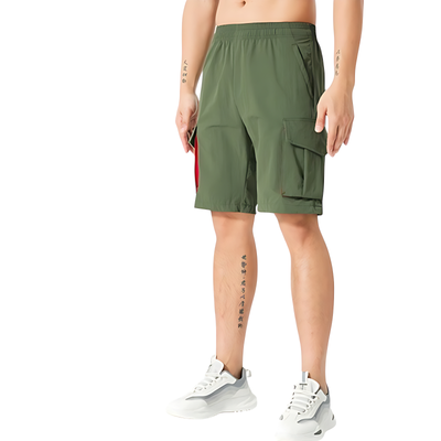 Mens summer cargo shorts