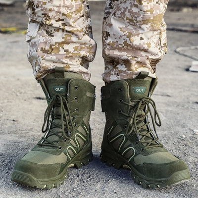 Mens tactical waterproof boots