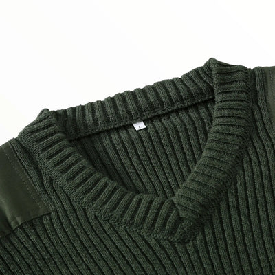 Men’s v neck fleece jumper