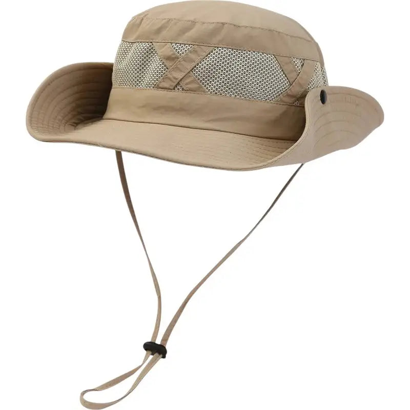 Mesh bush hat