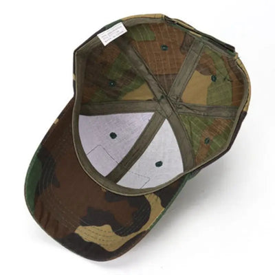 Military ball caps with velcro