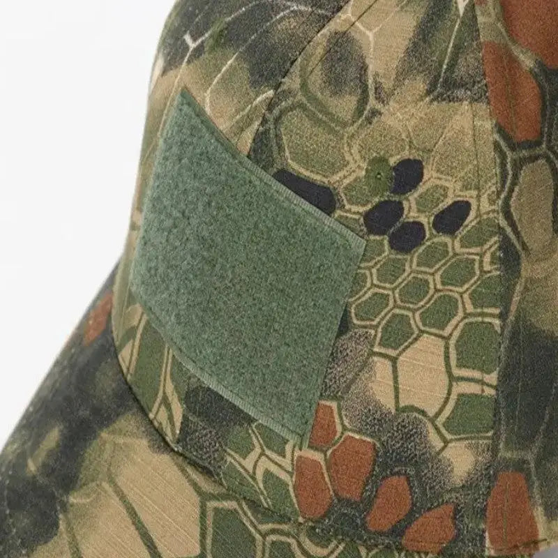 Military ball caps with velcro