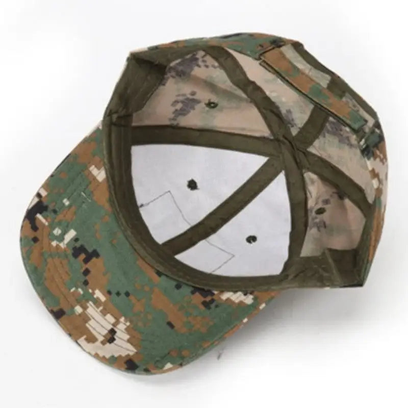 Military ball caps with velcro
