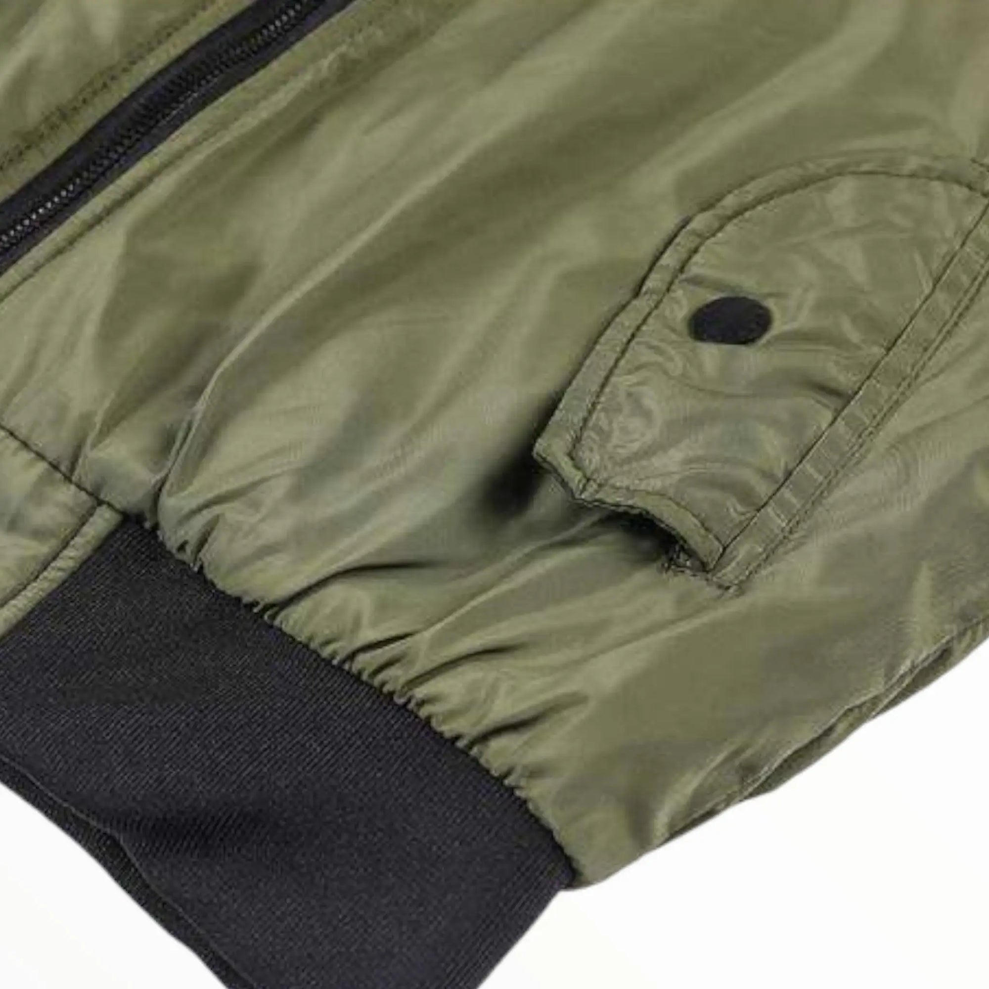 Military bomber jacket