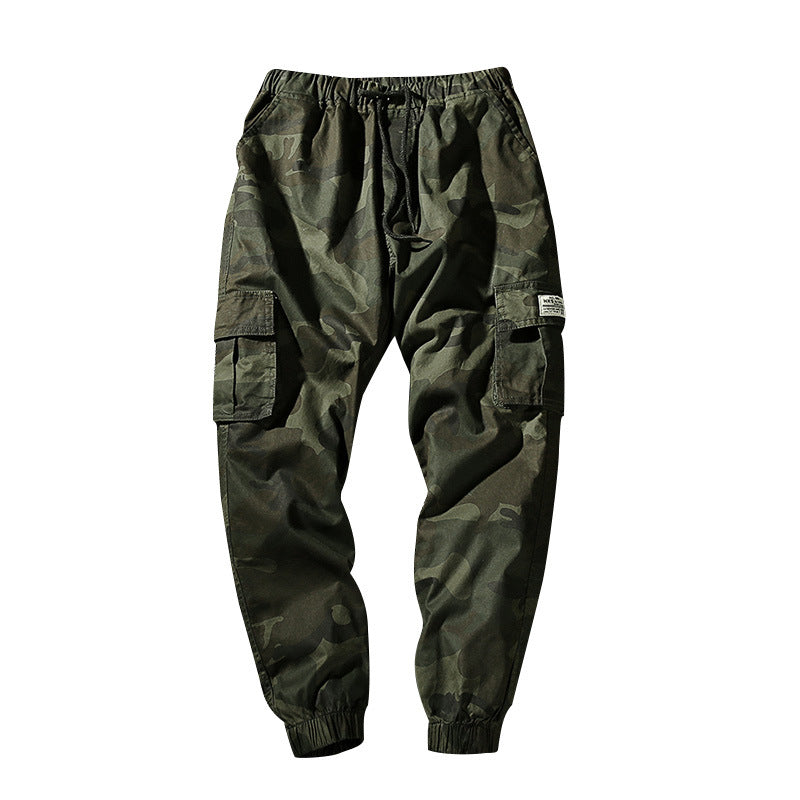 Military camouflage trousers mens