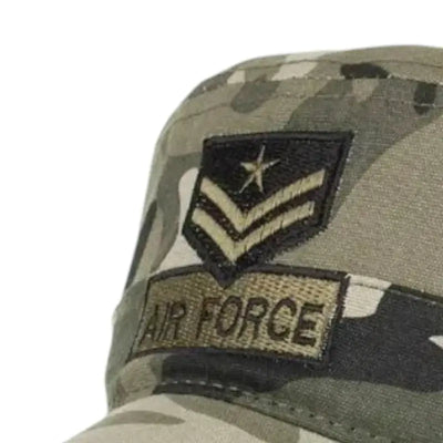 Military caps with rank