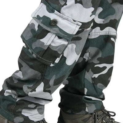 Military Cargo Camo Combat Pants