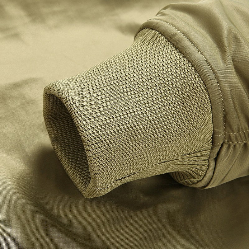 Military flight bomber jacket