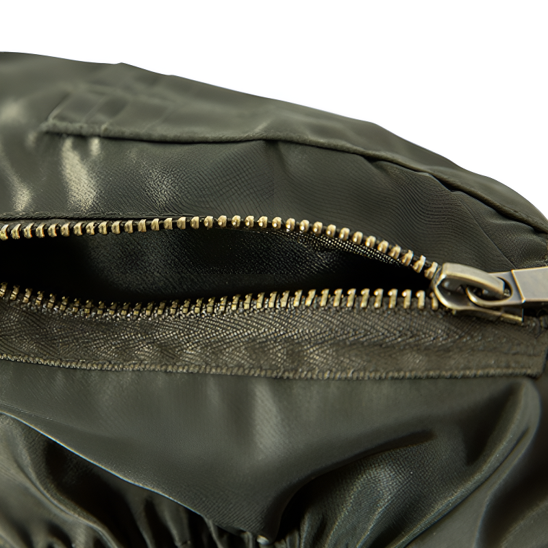 Military flight bomber jacket