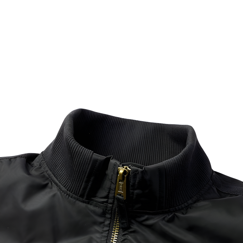 Military flight bomber jacket