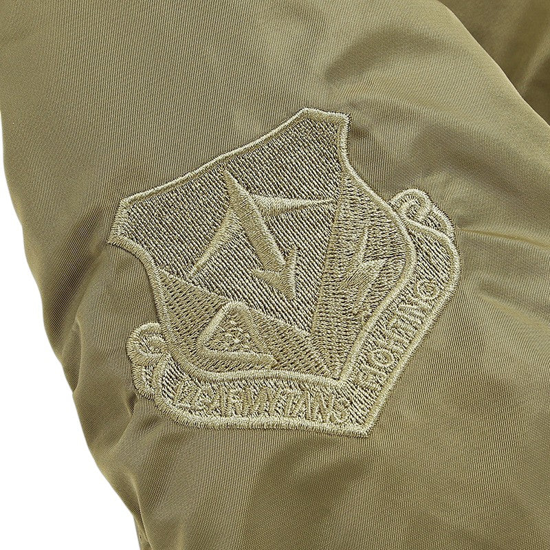 Military flight bomber jacket