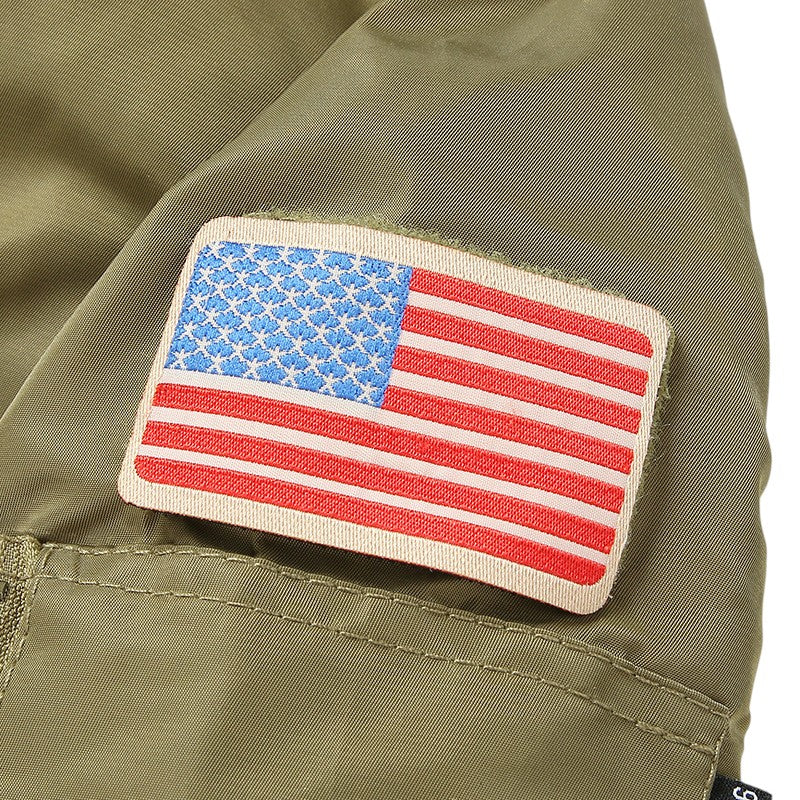 Military flight bomber jacket