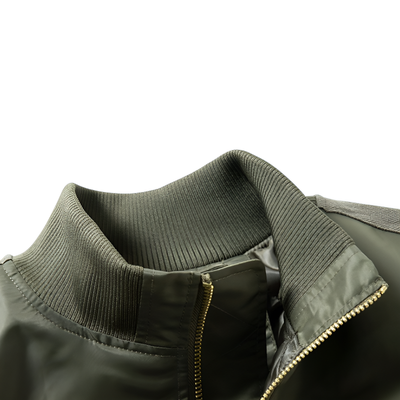 Military flight bomber jacket