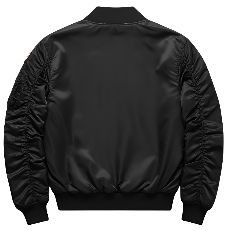 Military flight bomber jacket