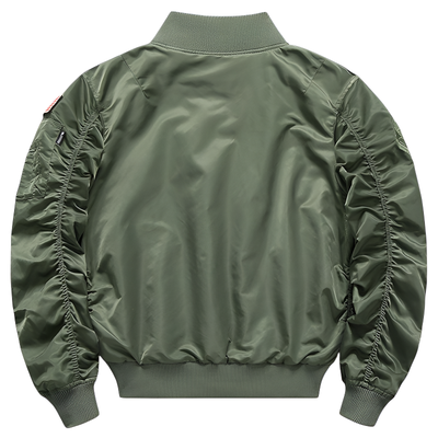 Military flight bomber jacket