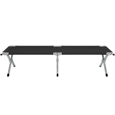 Military folding camping bed