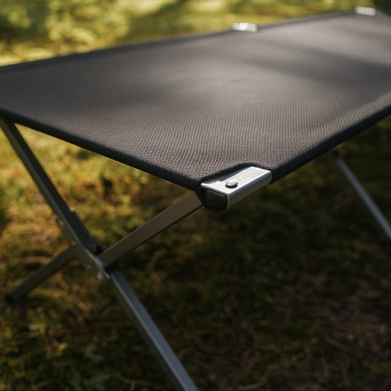 Military folding camping bed