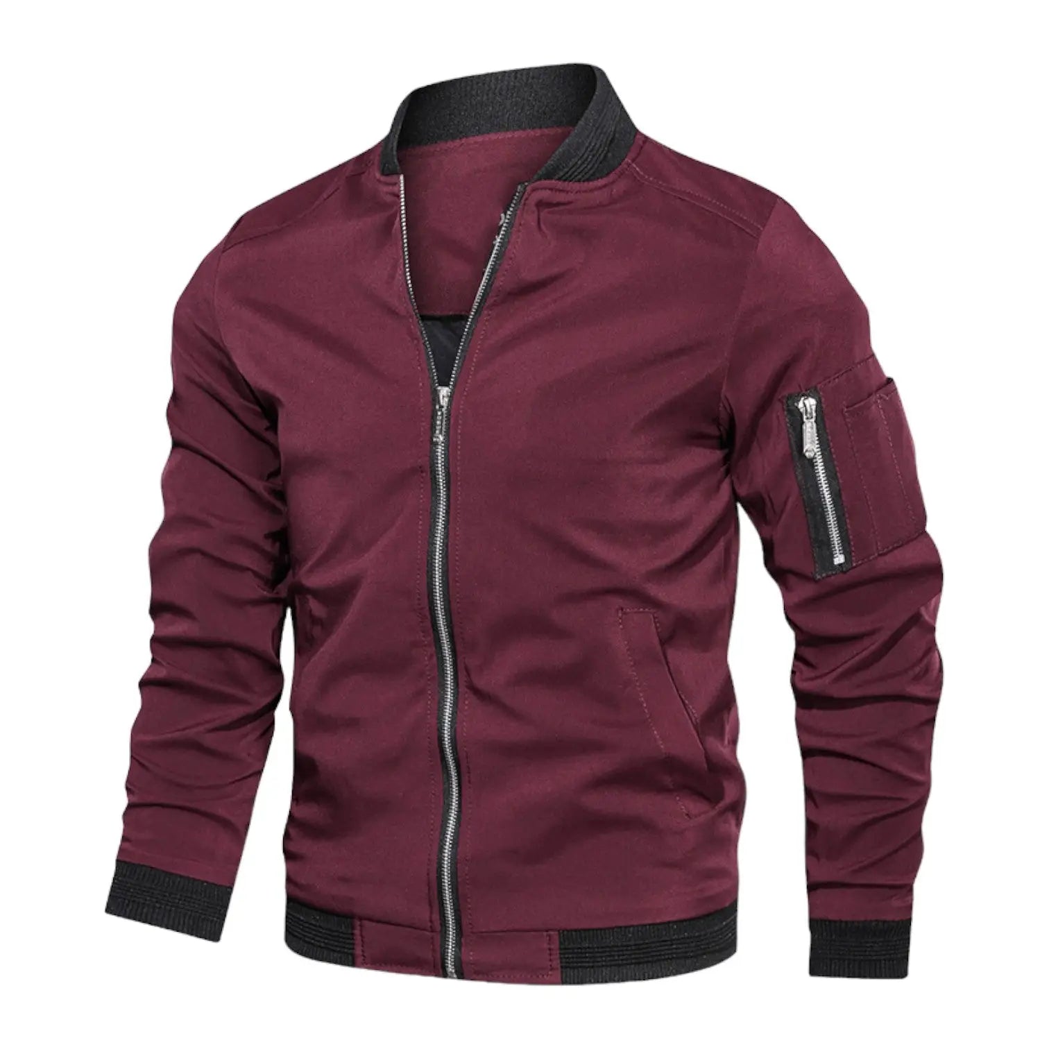 Military Green Bomber Jacket