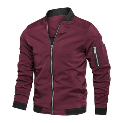 Military Green Bomber Jacket