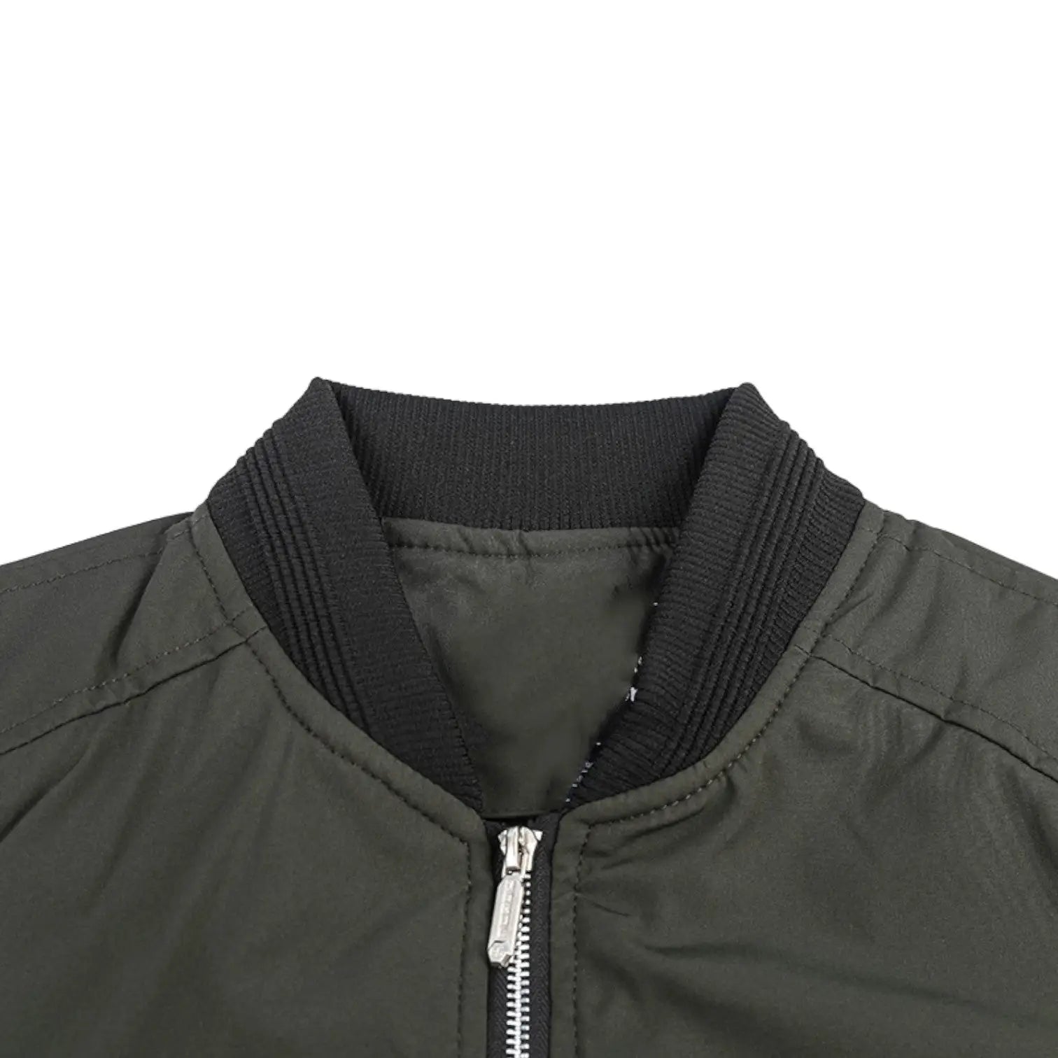 Military Green Bomber Jacket