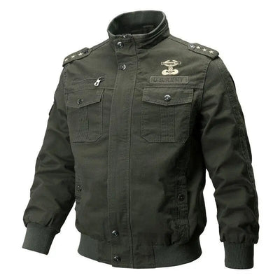 Military Style Bomber Jacket