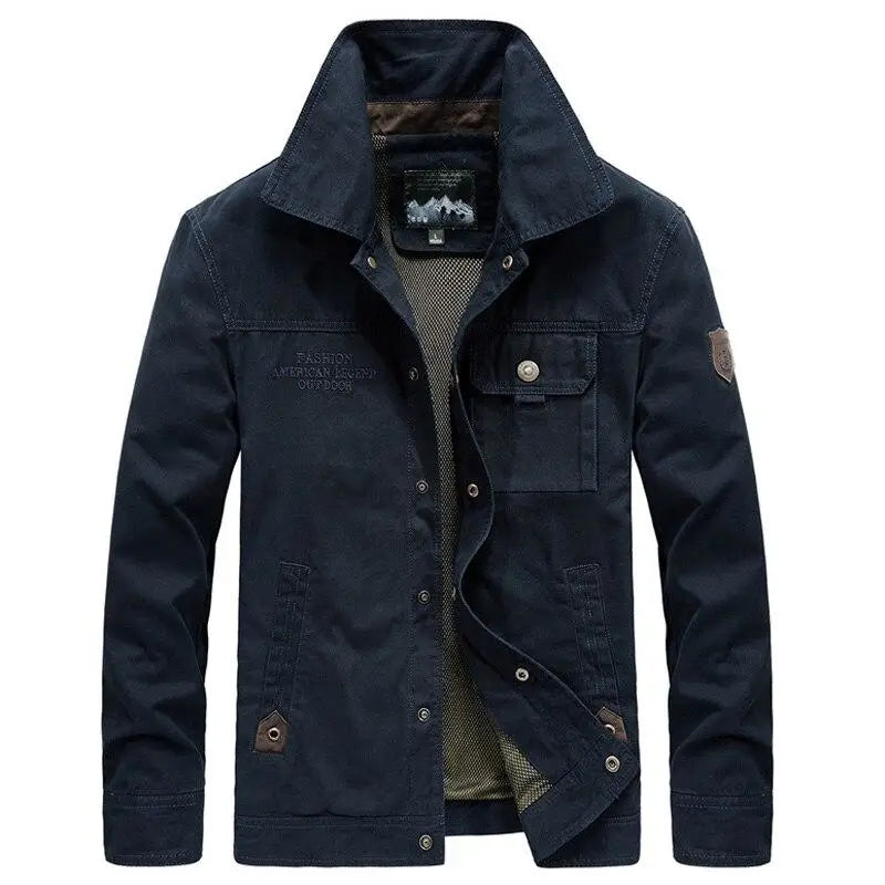 Military Trucker Jacket