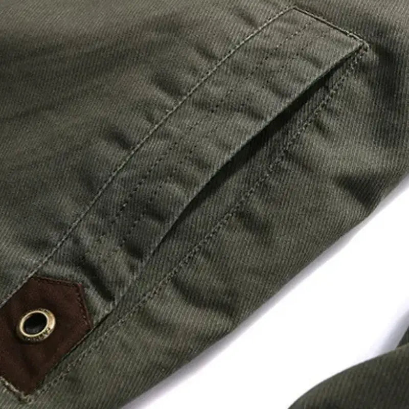 Military Trucker Jacket