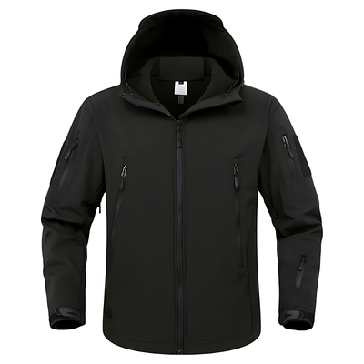Military waterproof jacket with fleece lining