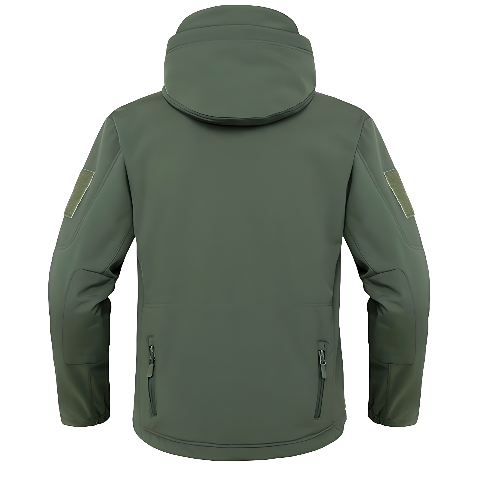 Military waterproof jacket with fleece lining