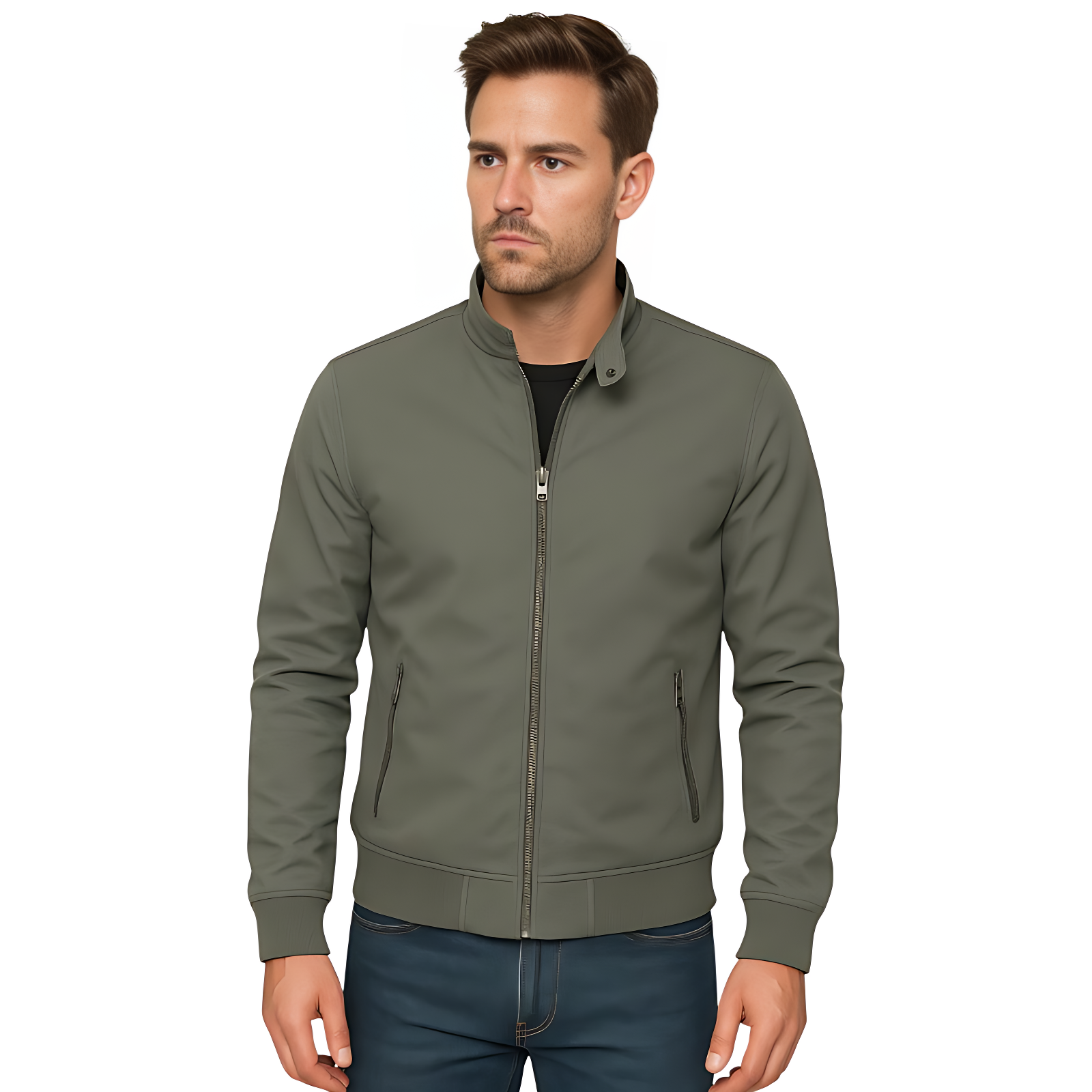 Military windbreaker jacket