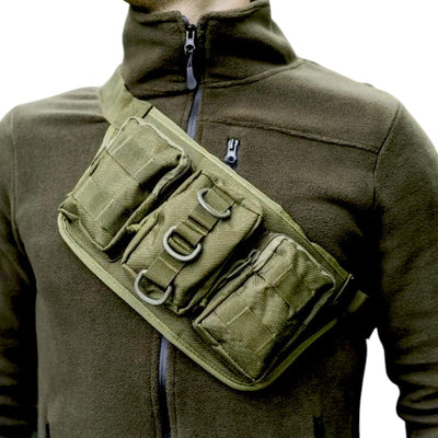 Molle waist sling bag