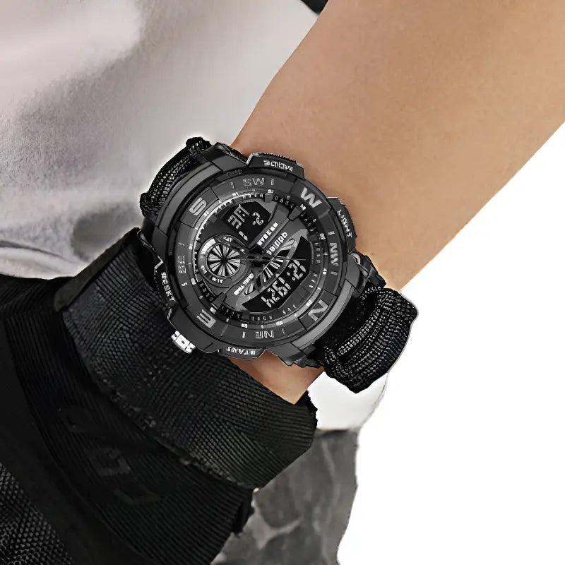 Big on the wrist, light to wear