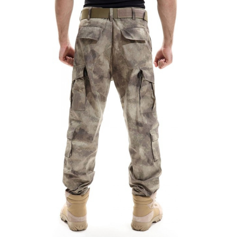multi pocket cotton camouflage pants