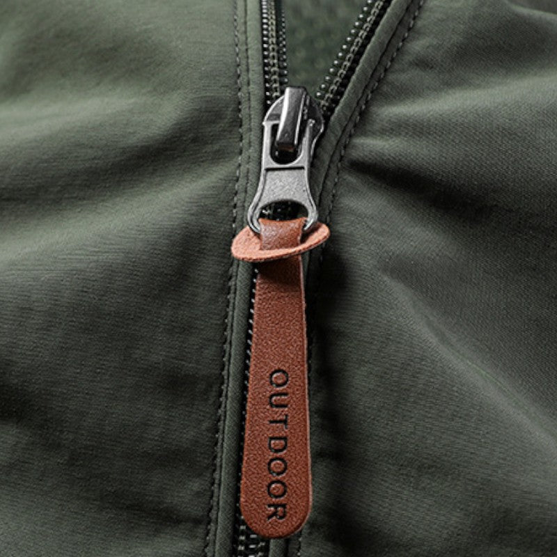 Outdoor military waterproof jacket