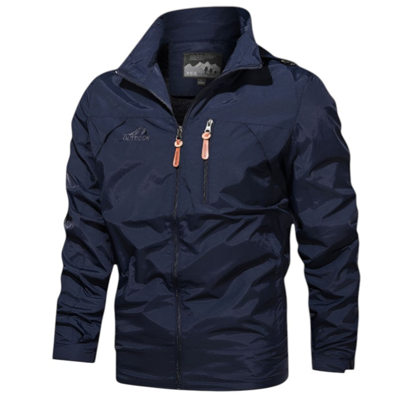 Outdoor military waterproof jacket